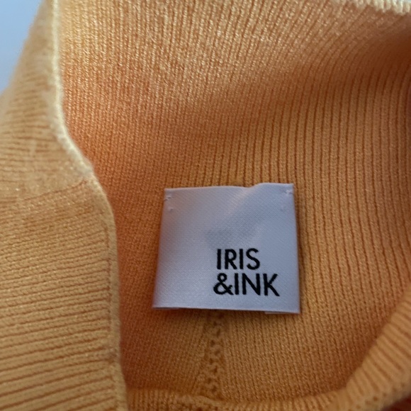 Iris and Ink yellow sweater - Picture 6 of 6